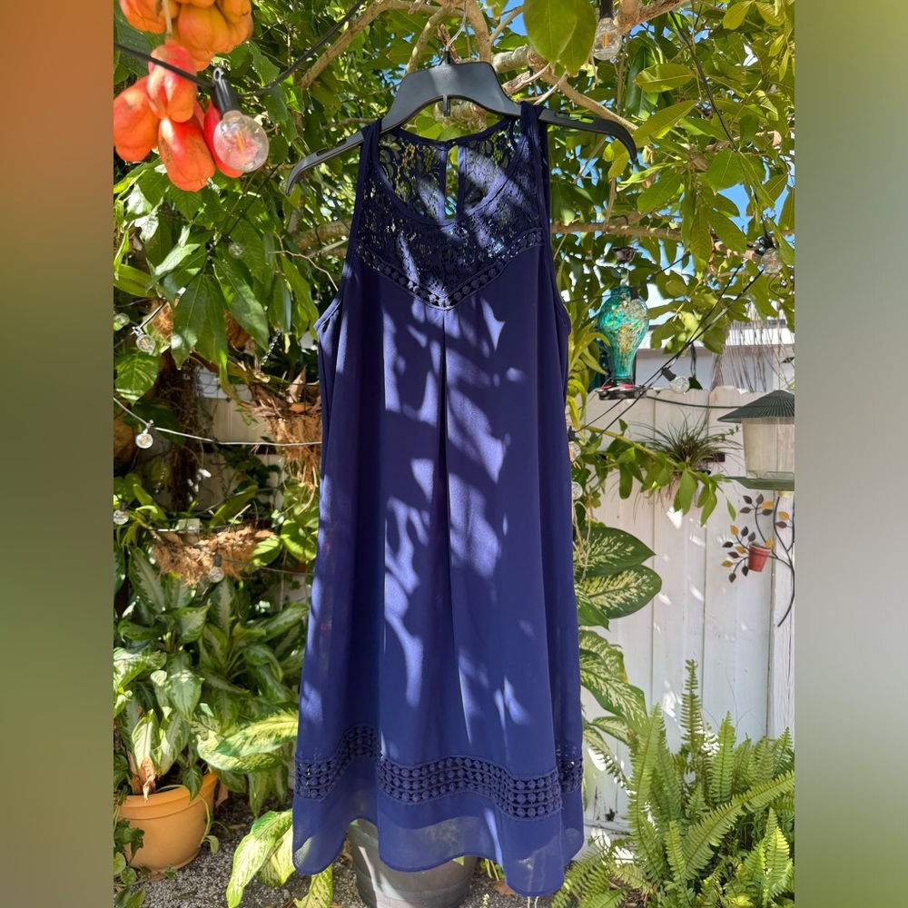 BCX Navy Blue Mini Dress